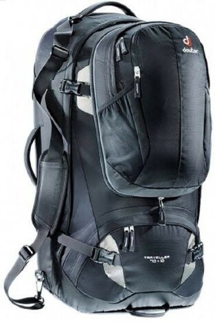 Deuter Travel Bag Traveller 70 + 10 Ltr Black-silver