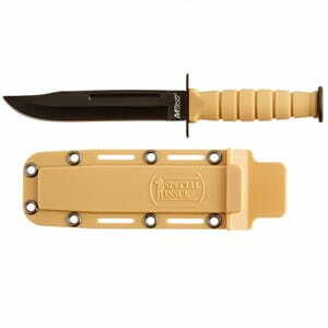 Knife India  Military Type Knife-Khaki Finish