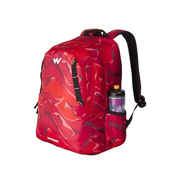 Wildcraft 4 Pablo School Bag Backpack - Red