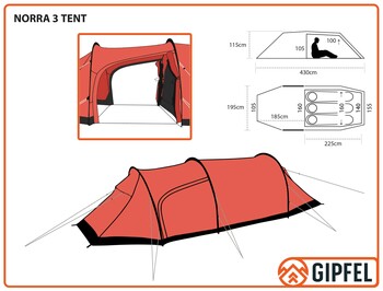 Gipfel Norra 3+