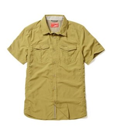 Craghoppers NL Adv SS Shirt (Light Olive)