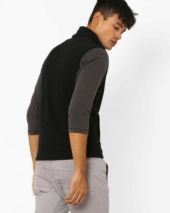 Fleece Men's vest Anthra