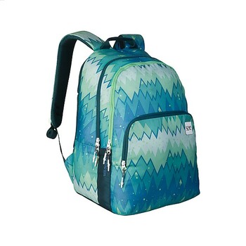 Wildcraft Wiki 4 Ombre School Bag Backpack - Green