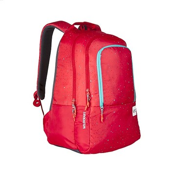 Wildcraft Wiki 2 Spray  School Bag  Backpack - Red