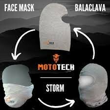 Mototech Cotton Storm Balaclava - Proudly Made in India