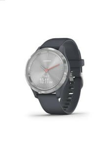 Garmin Vivomove 3S Silver Granite Blue Silicon