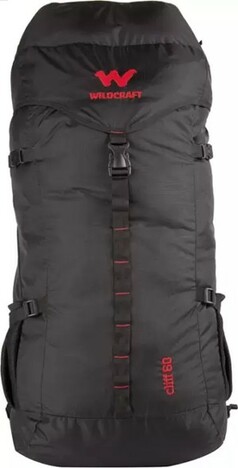 Wildcraft Cliff 60L Backpack - Black