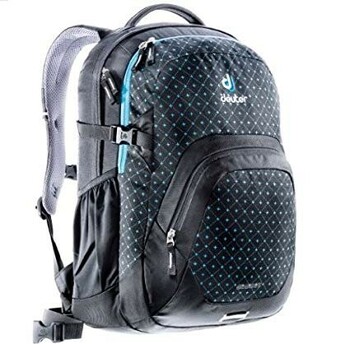 Deuter  Travel Backpack Graduate - Black-Turquoise Structure