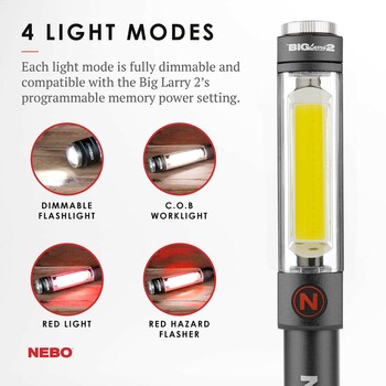 Nebo Big Larry 2 500 Lumens Flashlight