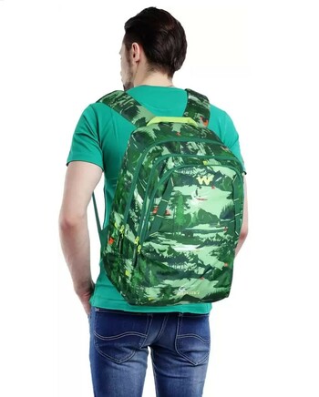 Wildcraft  4 Outdoor School  Backpack - Green