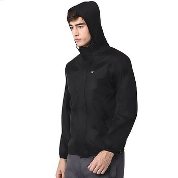 Wildcraft Hypadry Rain Jacket-Black