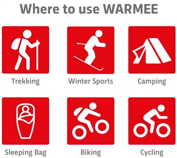 WARMEE BODY WARMERS - HEAT POUCH - Pack of 5