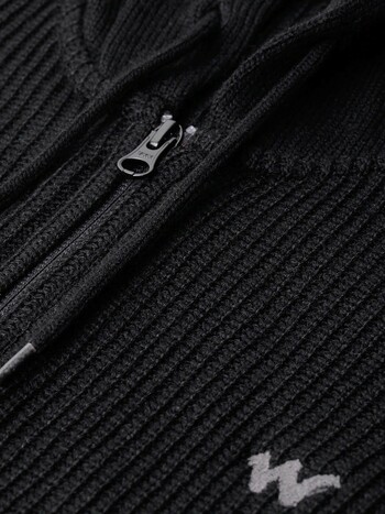 Men's Sweaters Z_Hood Black (Black & Charcoal Grey)