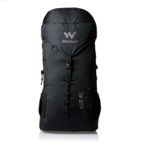 Wildcraft Cliff 45 New Black Backpack