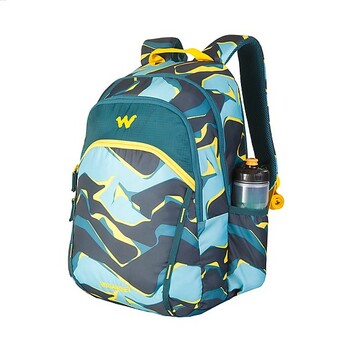 Wildcraft 2 Pablo Turquoise School Bag