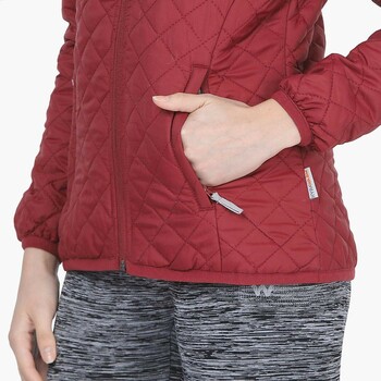 Women's  Husky Pack Jacket - Maroon