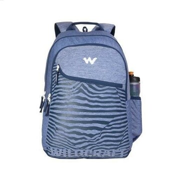 Wildcraft 3 Wild Lines 30 Ltrs School Bag Blue