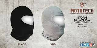 Mototech Cotton Storm Balaclava - Proudly Made in India