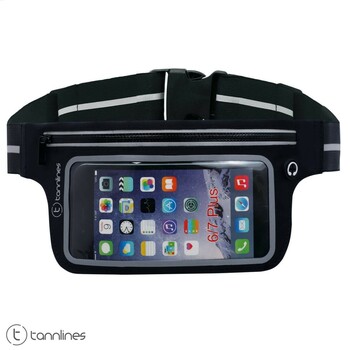 Tannlines Kaleido Running Waist Belt | Transparent Mobile Window | For Running, Jogging, Cycling, Gym