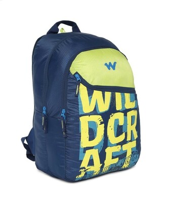 Wildcraft Large 35 L Backpack WC 3 Wild  (Blue, Yellow)