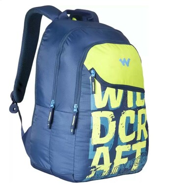 Wildcraft Large 35 L Backpack WC 3 Wild  (Blue, Yellow)