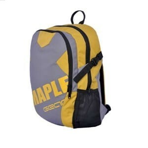 Maple Mochila Backpack - Grey/Yellow