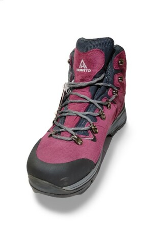 Humtto Women's Hiking Shoes Leather Waterproof - Purple