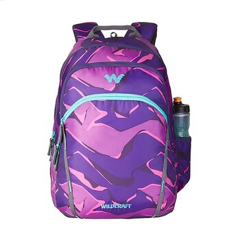 Wildcraft 2 Pablo School Bag Backpack - Purple