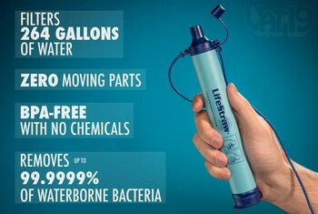 Lifestraw Personal Portable Water Filter 200ml