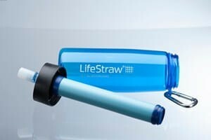 Lifestraw Go Water Purifier Bottle, 650ml (Blue)