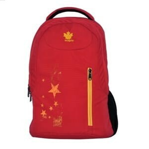 Maple Flora Red Casual Backpack