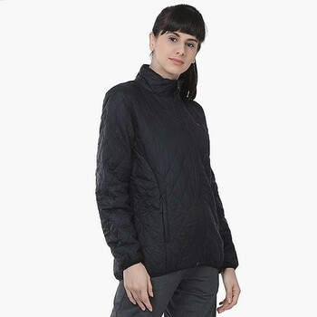 Women's Husky Packable Jacket - Black