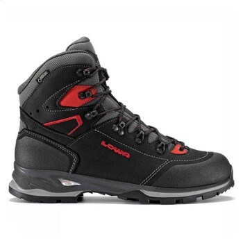 Lowa Lavaredo Goretex Black Red Trekking Shoes