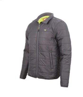 Dark Grey Mens Micro Loft Packable Jacket