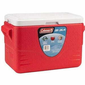 Coleman Cooler 28 Qt red GLBL