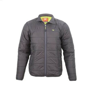 Dark Grey Mens Micro Loft Packable Jacket