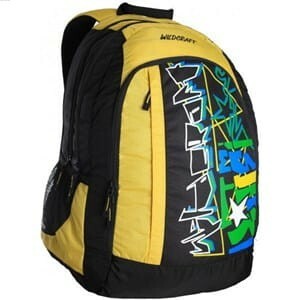 Wildcraft Battle yellow Backpack