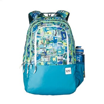 Wildcraft Wiki 2 Stamp School Bag Backpack - Green