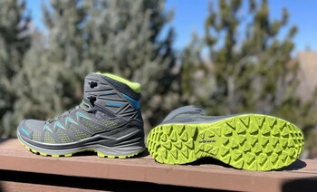 Lowa INNOX PRO GTX MID Trekking Shoes Graphite/Lime