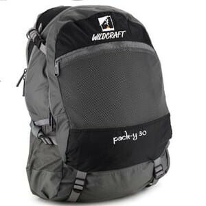 Wildcraft Pac Y 30 Black Rucksack