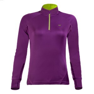 Women Hypacool Full Sleeve Hiking T Shirt - Purple