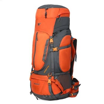 Wildcraft Gangotri 65 L Orange Rucksack For Trekking