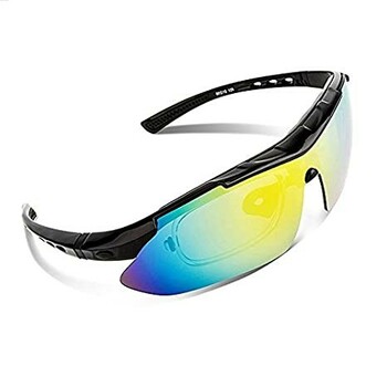 Jr. Gear Plastic Santorini Sunglasses with 5 Set Interchangeable Lenses