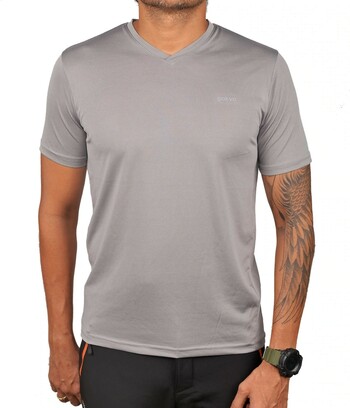 Hiking & Travel V Neck Ultralight - Light Grey