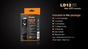 Fenix LD12 2017 EDITION Flashlight