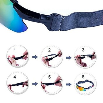 Jr. Gear Plastic Santorini Sunglasses with 5 Set Interchangeable Lenses