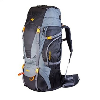 Wildcraft Trailblazer 60L  Black & Grey