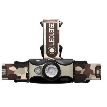 Ledlenser MH8 Black Sand Rechargeable Headlamp