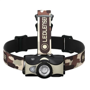 Ledlenser MH8 Black Sand Rechargeable Headlamp