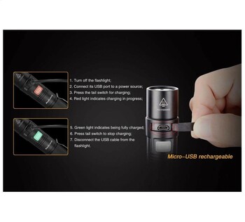 Fenix UC35 Rechargeable Torch